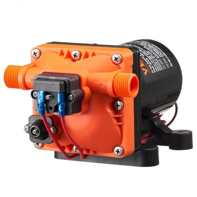 VEVOR Αντλία Διαφράγματος 12V 3GPM 11.36 L/min 4-Θαλάμων με Διακόπτη Πίεσης 12VYYSB4Q30GNDLZ6V9