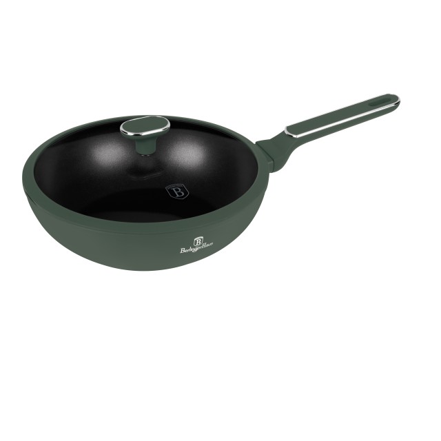 Berlinger Haus Καπάκι Γουόκ με 28εκ. Διάμετρο Matte Green Collection BH-8159