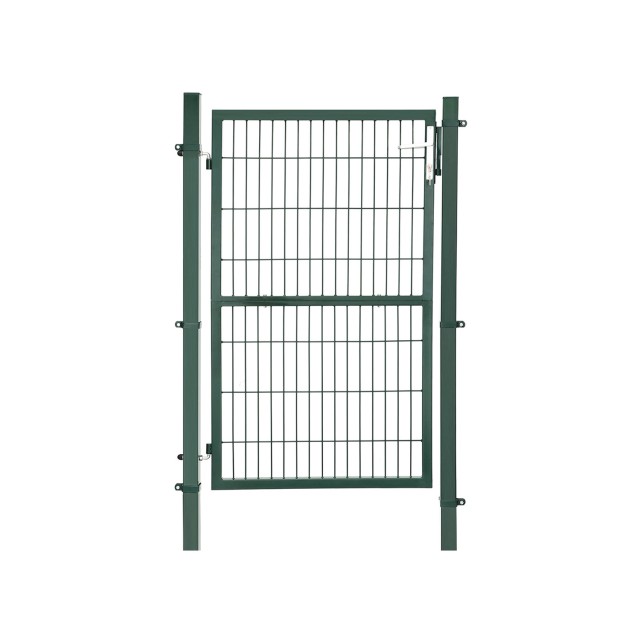 SONGMICS Μεταλλίκη Εξώπορτα Χρώματος Πράσινο, 150 x 106 cm,GGD200L