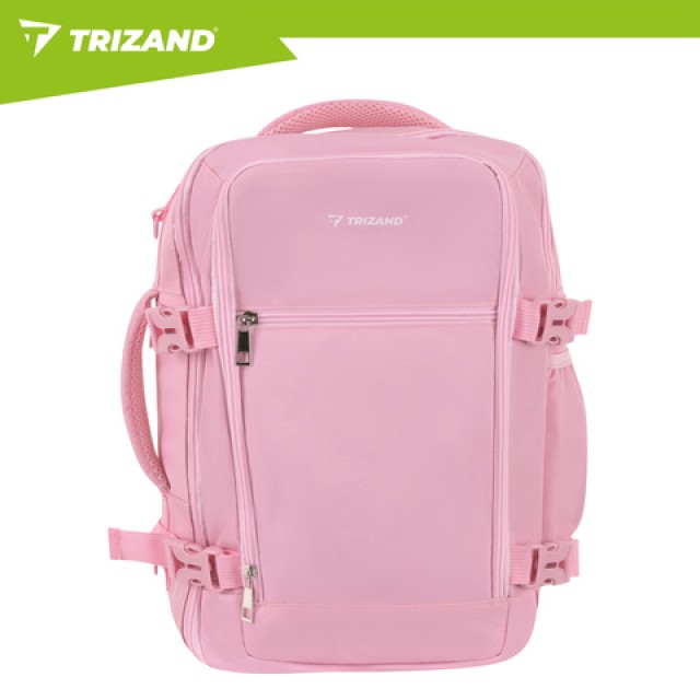 Trizand Σακίδιο Πλάτης Ταξιδίου/Χειραποσκευής 2 σε 1 40 x 25 x 20 cm 20L Μαύρο 27658