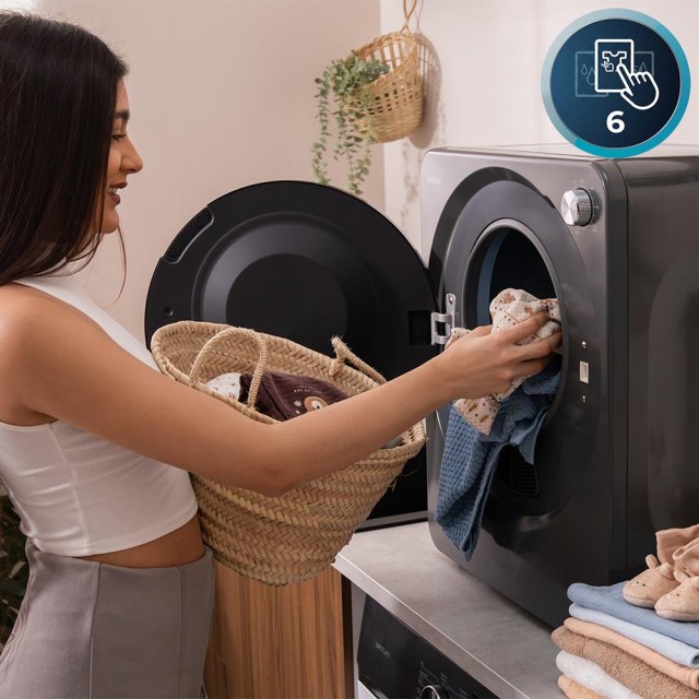 Cecotec  Mini Στεγνωτήριο Ρούχων Bolero DressCode Dry 3150V Dark 2,5 kg 950W Σκούρο Γκρι CEC-111285