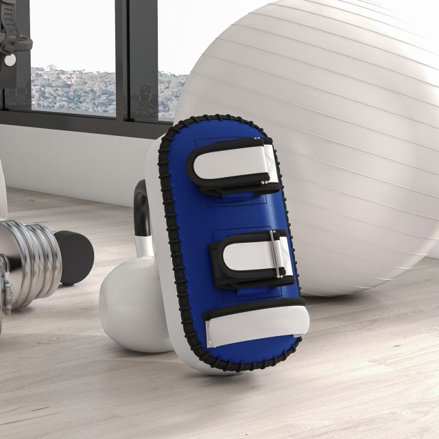 SPORTNOW Padded Boxing and Muay Thai Punch for Arm, σε PU και EPE, 38x20x18 cm, Μπλε A91-312V00BU