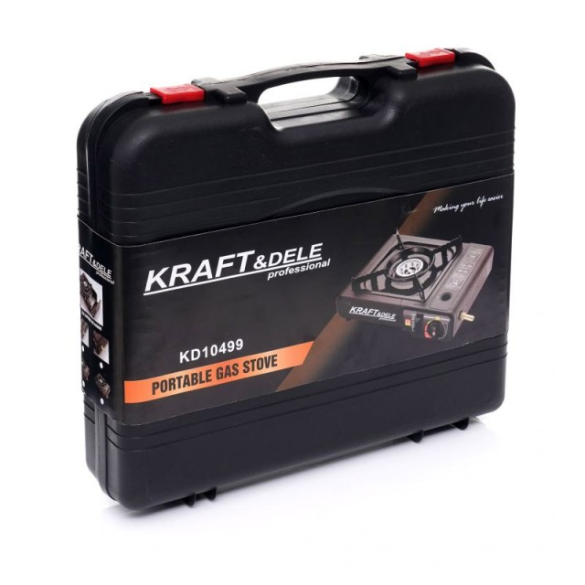 Φορητή Εστία Υγραερίου Μονή 2.2 kW Kraft&Dele KD-10499