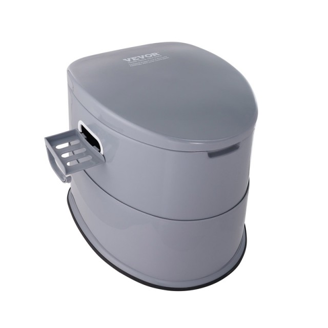 Φορητή Χημική Τουαλέτα 5 Lt 500 x 467 x 400 mm VEVOR MTSBXSMT300BBWUTFV0