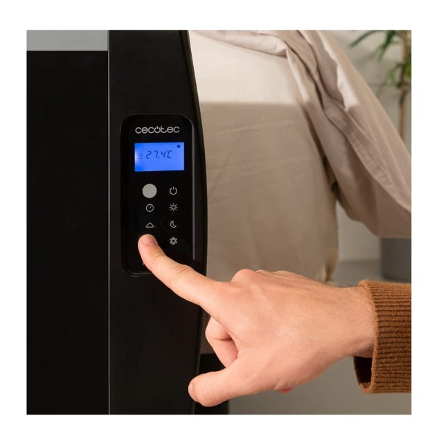 Φορητός Θερμοπομπός -Μαύρο Ready Warm 1200 Thermal 62 x 10 x 65 cm CEC-05893 Cecotec