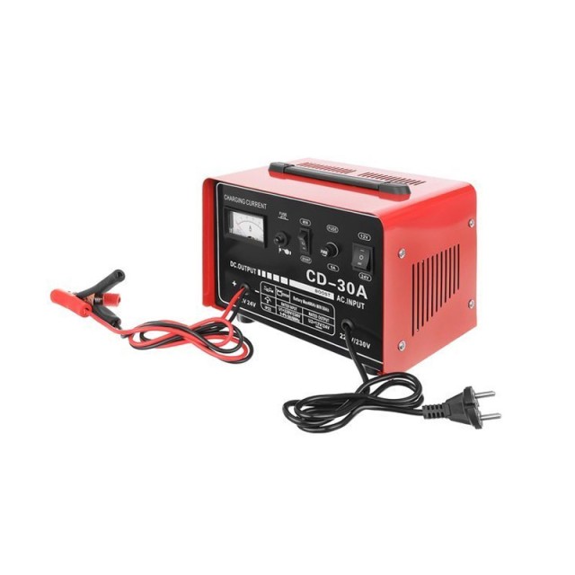 Φορτιστής Μπαταρίας Αυτοκινήτου 12/24 V 30 A Malatec 11163