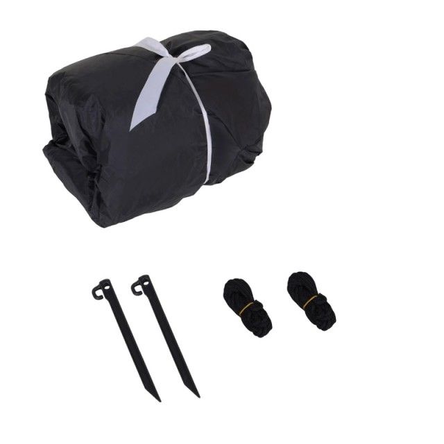 Φουσκωτός Άγιος Βασίλης 2.4 m με LED Φωτισμό HOMCOM 844-165