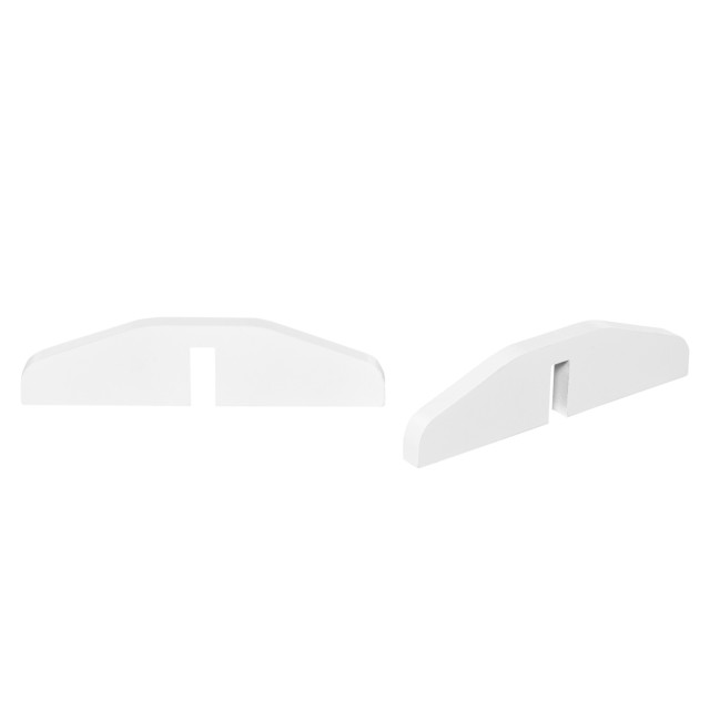 PawHut 3 Section Πτυσσόμενη Ξύλινη Γόμα σκύλου, 154,5x29,5x61cm, Λευκό D06-048V01WT