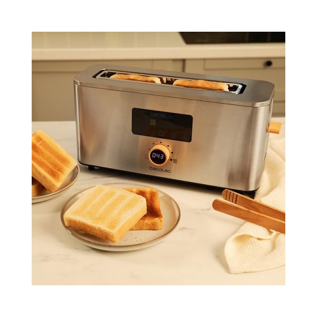 Φρυγανιέρα 1000 W Cecotec Touch&Toast Extra CEC-04845