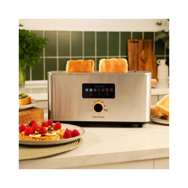 Φρυγανιέρα 1000 W Cecotec Touch&Toast Extra CEC-04845