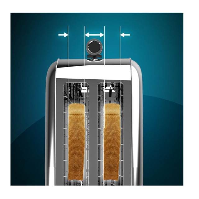 Φρυγανιέρα 2 Θέσεων 1500 W Cecotec Toastin time 1500 Inox CEC-04841