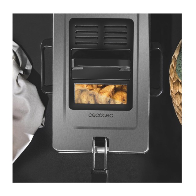 Φριτέζα με Φίλτρο Καθαρισμού Λαδιού Cecotec CleanFry 3 Lt Full Inox CEC-03034