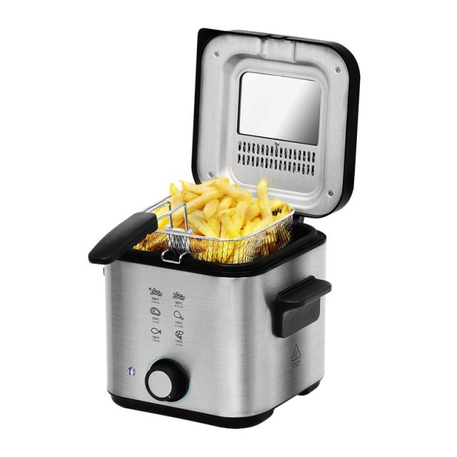 Φριτέζα με Φίλτρο Καθαρισμού Λαδιού Cecotec CleanFry Infinity 1500 1.5 Lt CEC-03070