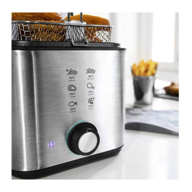 Φριτέζα με Φίλτρο Καθαρισμού Λαδιού Cecotec CleanFry Infinity 1500 1.5 Lt CEC-03070
