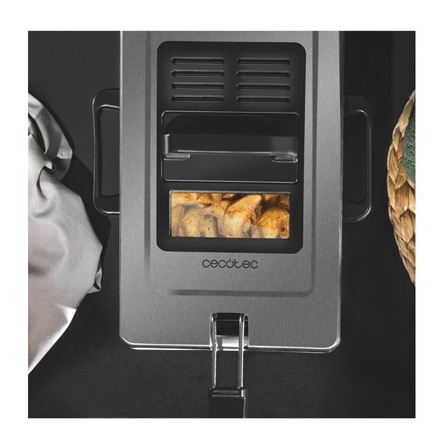 Φριτέζα με Φίλτρο Καθαρισμού Λαδιού Cecotec CleanFry Infinity 3000 3 Lt Χρώματος Ασημί CEC-03071