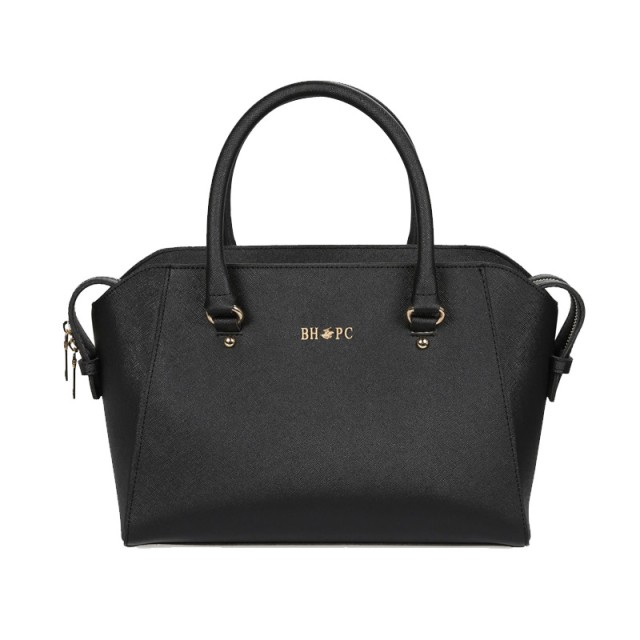 Γυναικεία Τσάντα Χειρός Χρώματος Μαύρο Beverly Hills Polo Club 981 657BHP0532