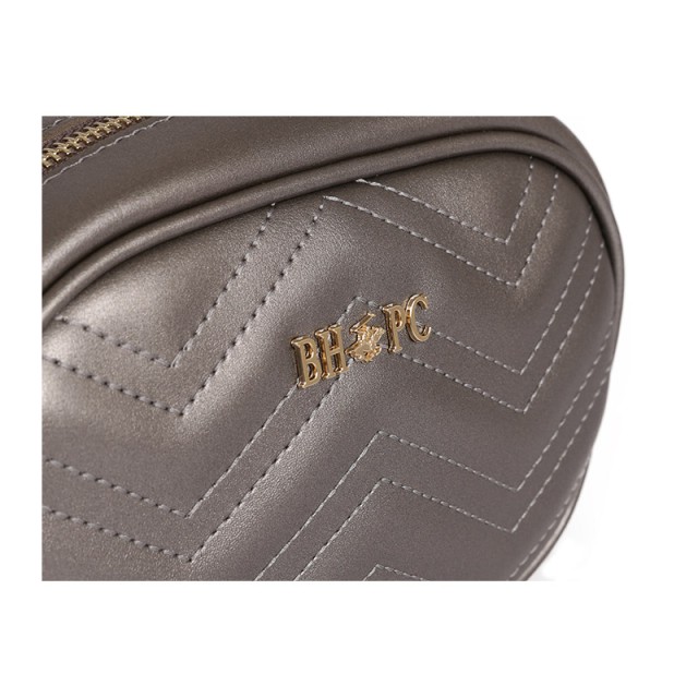 Γυναικεία Τσάντα Μέσης Χρώματος Ασημί Beverly Hills Polo Club 610 657BHP0728