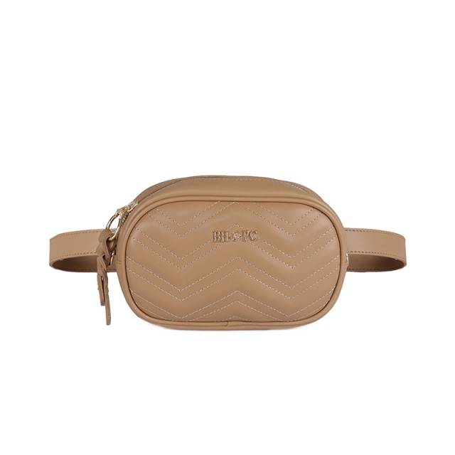 Γυναικεία Τσάντα Μέσης Χρώματος Camel Beverly Hills Polo Club 610 657BHP0724