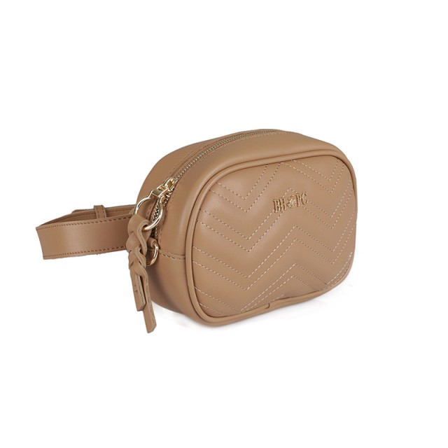 Γυναικεία Τσάντα Μέσης Χρώματος Camel Beverly Hills Polo Club 610 657BHP0724