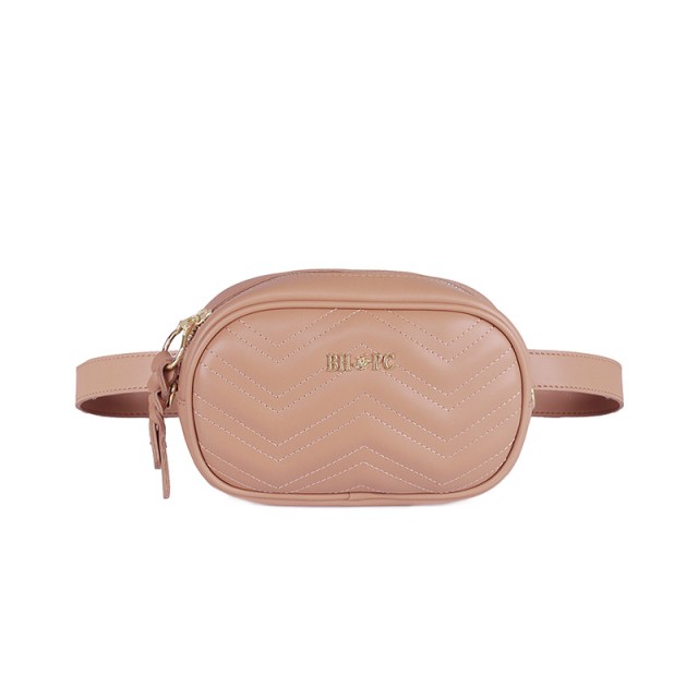 Γυναικεία Τσάντα Μέσης Χρώματος Ροζ Beverly Hills Polo Club 610 657BHP0731