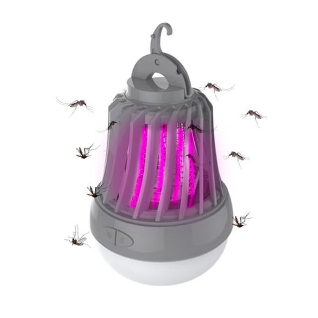 Ηλεκτρική Εντομοπαγίδα UV με LED Φακό 5 W Bakaji 8052877974276