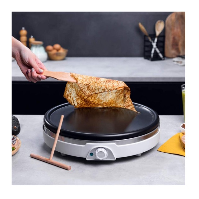 Ηλεκτρική Κρεπιέρα 1350 W Fun Crepestone XL Inox Cecotec CEC-08019