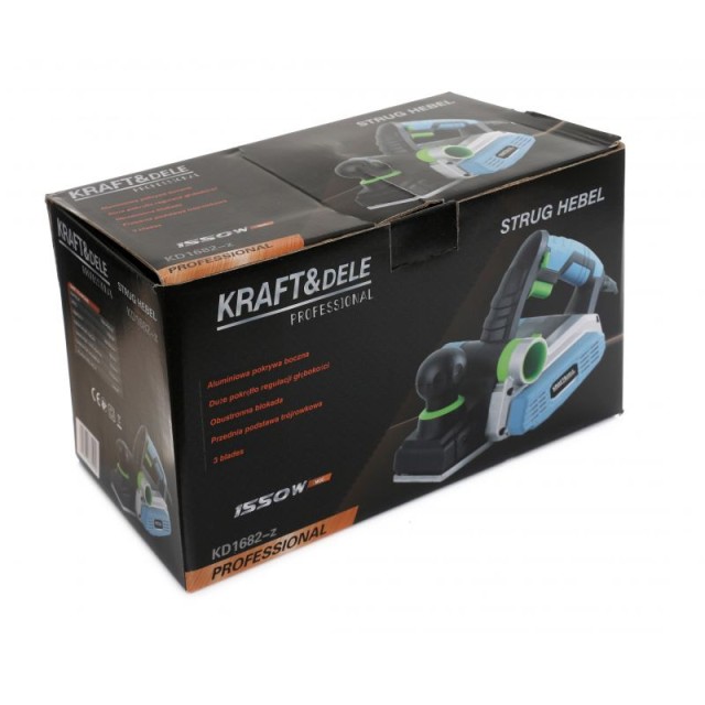 Ηλεκτρική Πλάνη 1550 W King Series Kraft&Dele KD-1682-Z