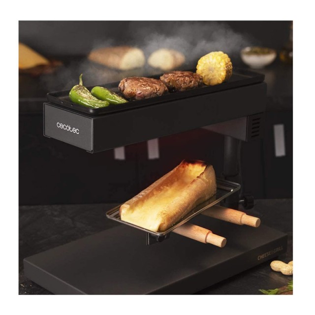 Ηλεκτρική Ψησταριά Raclette 600 W Cecotec Cheese&Grill 6000 Black CEC-03081