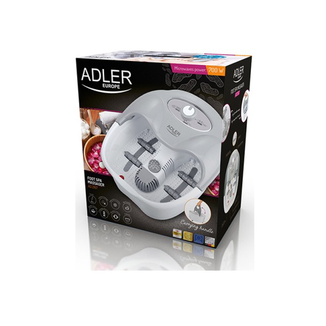 Ηλεκτρική Συσκευή Υδρομασάζ Ποδιών 80 W Adler AD-2167