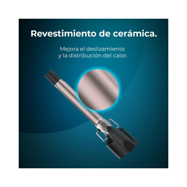 Ηλεκτρική Βούρτσα Μαλλιών για Ίσιωμα και Μπούκλες με 10 Εναλλάξιμες Κεφαλές Cecotec Bamba CeramicCare 10in1 Styler CEC-04439