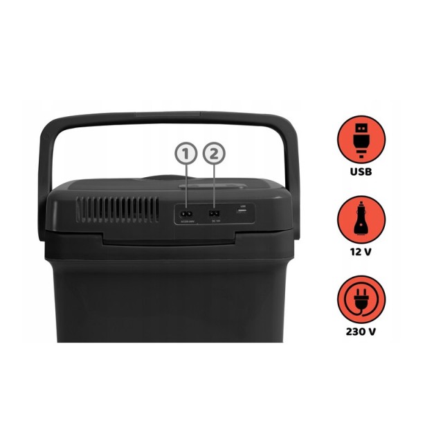 Ηλεκτρικό Φορητό Ψυγείο Θερμαντήρας 32 Lt 12 V Icemax Berdsen 3825