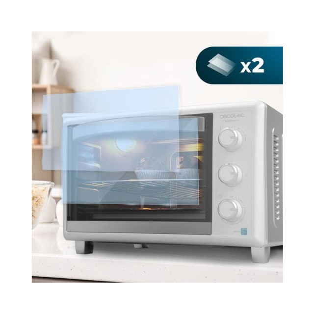 Ηλεκτρικό Φουρνάκι Cecotec Bake & Toast 2300 White CEC-03812