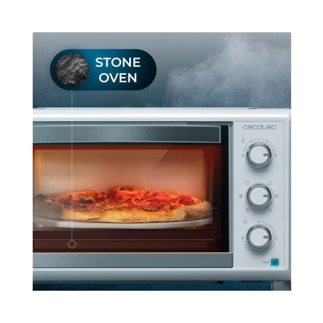 Ηλεκτρικό Φουρνάκι Cecotec Bake & Toast 2600 4Pizza White CEC-03813