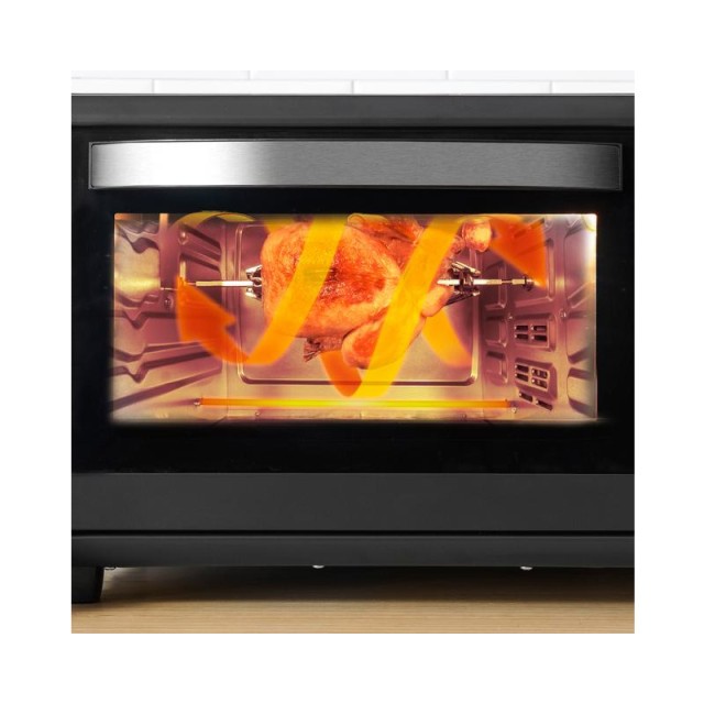 Ηλεκτρικό Φουρνάκι Cecotec Bake & Toast 3090 Gyro Black CEC-03819