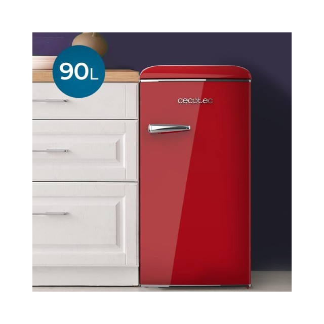 Ηλεκτρικό Mini Ψυγείο 90 Lt Cecotec Bolero CoolMarket TT Origin Red CEC-02736