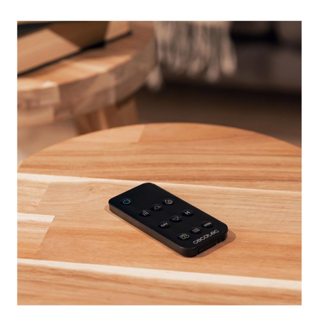 Ηλεκτρικό Τζάκι Τοίχου με WiFi και Τηλεχειριστήριο 26 Cecotec Ready Warm 2650 Curved Flames Connected CEC-05814