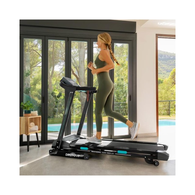 Ηλεκτρικός Αναδιπλούμενος Διάδρομος Γυμναστικής Cecotec DrumFit WayHome 1600 Obelia CEC-07080