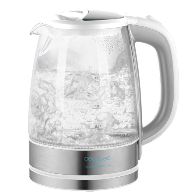 Ασύρματος Ηλεκτρικός Διάφανος Βραστήρας Cecotec Thermosense 350 Clear CEC-01510