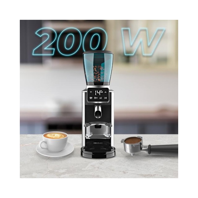Ηλεκτρικός Μύλος Άλεσης Καφέ 200 W SteelMill Touch Cecotec CEC-01805
