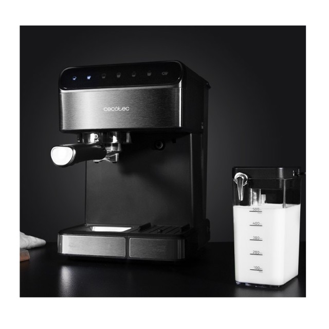 Ημιαυτόματη Καφετιέρα Espresso - Μαύρο / Ιnox Power Instant-ccino 20 Touch Serie Nera 20 Bar Χρώματος Cecotec CEC-01558
