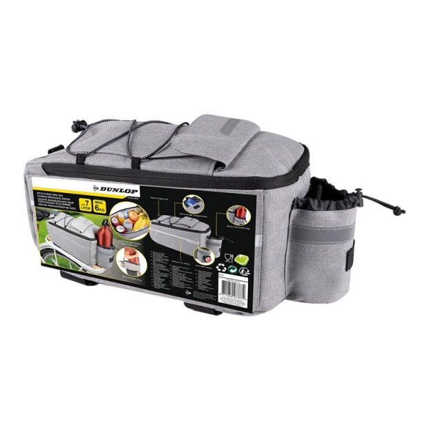 Ισοθερμική Αδιάβροχη Τσάντα Ποδηλάτου 7 Lt 40 x 14 x 15 cm Bakaji 02815004