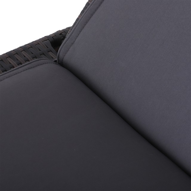 Μαξιλάρι Outsunny για Ξαπλώστρα Κήπου Ξαπλώστρα, Γκρι, 198x53x5cm 84B-304GY