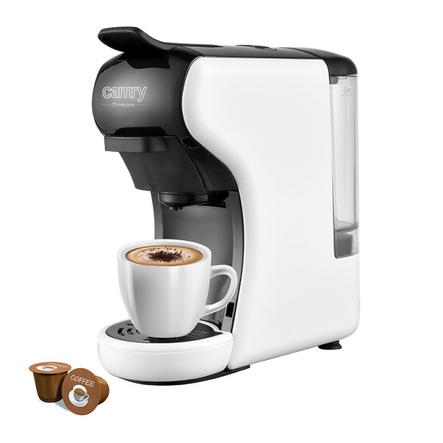 Καφετιέρα Espresso για Κάψουλες και Αλεσμένο Καφέ 19 Bar Camry CR-4414