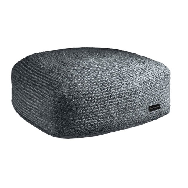Κάθισμα Πουφ 50 x 50 x 25 cm Boho Anthracite Guy Laroche 1110009112300