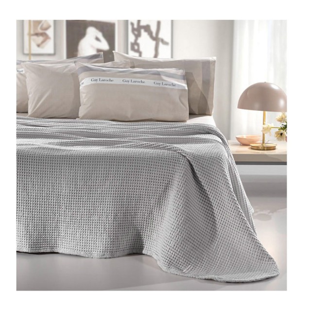 King Size Πικέ Κουβέρτα 260 x 240 cm Silver Eternity Guy Laroche 1113092123013