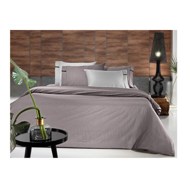 King Size Σεντόνι 280 x 270 cm 100% Βαμβακοσατέν Minimal Melanze Guy Laroche 1110092223101