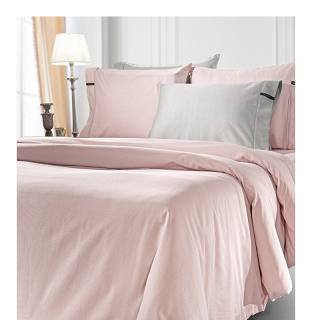 King Size Σεντόνι με Λάστιχο 180 x 200+35 cm 100% Βαμβακοσατέν Minimal Pudra Guy Laroche 1110092223106