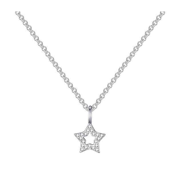 Κολιέ Philip Jones σε Σχήμα Αστέρι με Κρύσταλλα Swarovski® και Χριστουγεννιάτικη Κάρτα