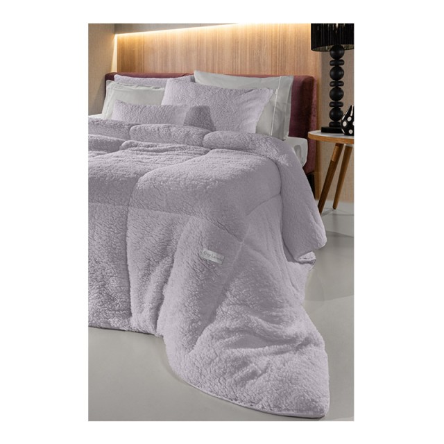 Κουβερτοπάπλωμα Υπέρδιπλο 100% Polyester 220 x 240 cm Mouton Melanze Guy Laroche 1111086222022 - 12 άτοκες δόσεις και 5% cash back