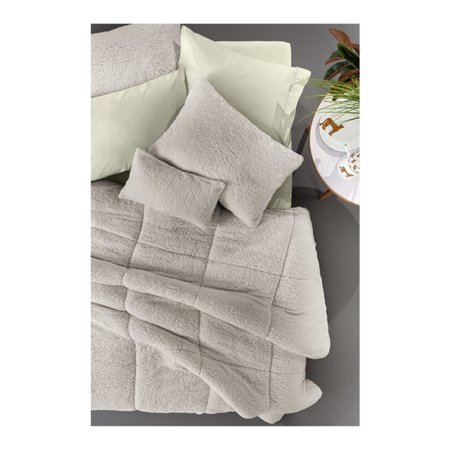 Κουβερτοπάπλωμα Υπέρδιπλο 100% Polyester 220 x 240 cm Mouton Natural Guy Laroche 1111086222023 - 12 άτοκες δόσεις και 5% cash back